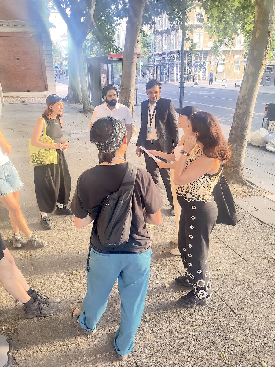 Readings by strangers